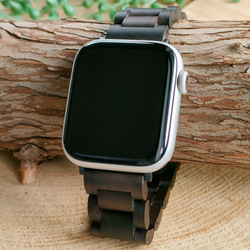 [木錶帶]EINBAND Apple Watch 天然木質木錶帶 20mm [檀香木] 第2張的照片