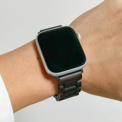 [木錶帶]EINBAND Apple Watch 天然木質木錶帶 20mm [檀香木] 第5張的照片
