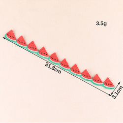 10個/フルーツのアップリケ/スイカ・ぶどう・バナナ・チェリー・りんご・ハート 6枚目の画像