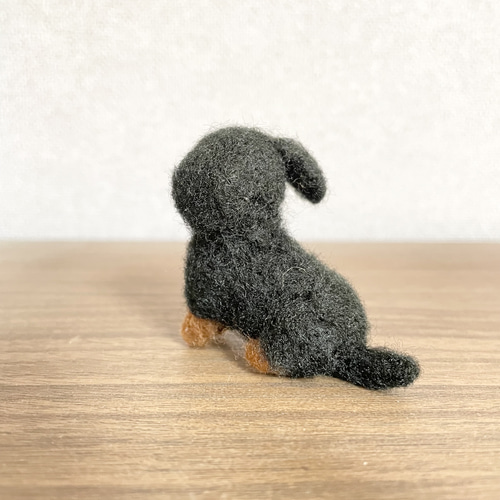 ダックスフンド 羊毛フェルト 羊毛フェルト モカ＆ラテ 通販 15249137