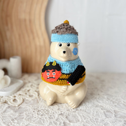 しろくま貯金箱 節分セット 赤 その他人形 andante13 通販 13224855