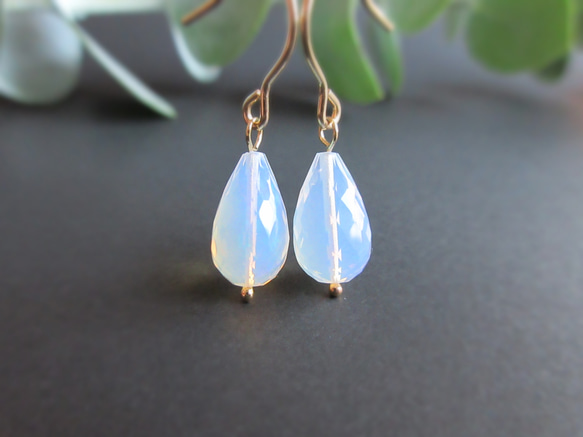 大粒 宝石質 カット エチオピア プレシャス オパール 一粒 ポスト