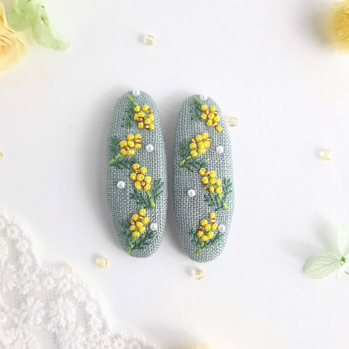 ミモザ☆5センチパッチンピン