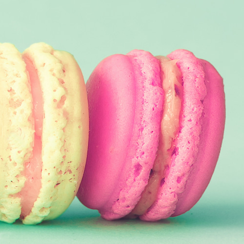 アートポスター パステルマカロン スイーツ 北欧風 カラフルポップ