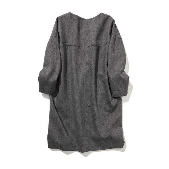 ★現貨★秋冬季超人氣復古風加厚連身裙，寬鬆版型，有內襯 221002-3 第11張的照片