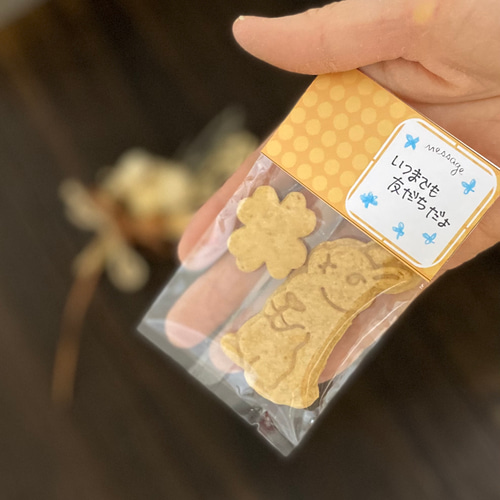 ☆メッセージが書けるクッキー☆選べる型とラベル☆お礼・お祝い