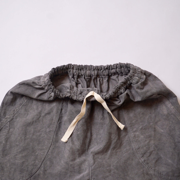 【福袋】高領洋裝6層紗/黑+氣球褲/灰色 第14張的照片