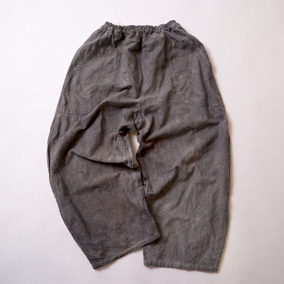【福袋】高領洋裝6層紗/黑+氣球褲/灰色 第16張的照片