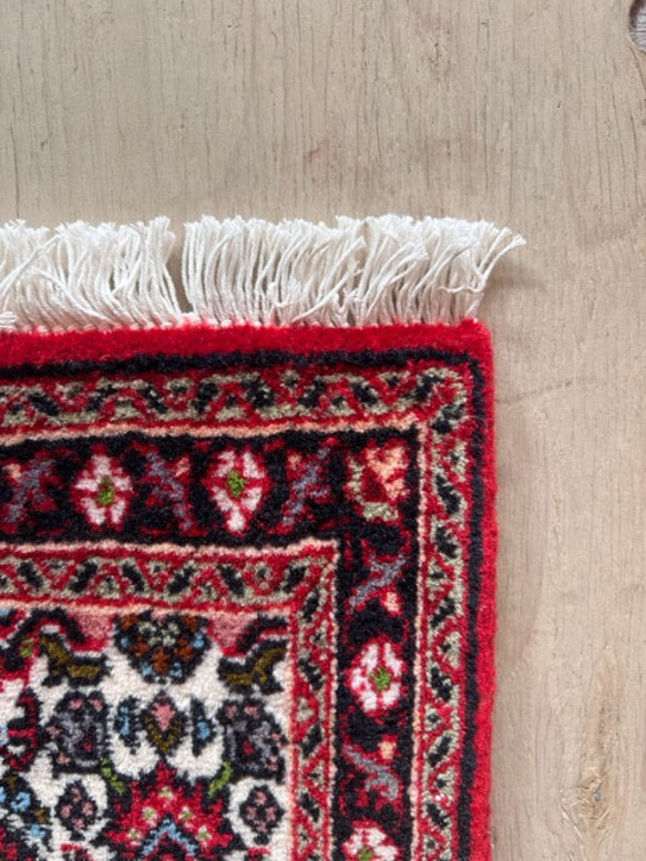 ●4周年記念SALE●送料無料●ザンジャン絨毯　No.15　トライバルラグ・民族系・部族・玄関マット 9枚目の画像