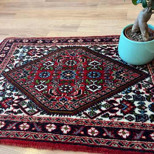 トライバルラグ ○SALE○送料無料○ザンジャン絨毯 No.15 トライバルラグ・民族系