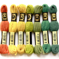DMC 羊毛針刺繡線 39 色套裝 第2張的照片