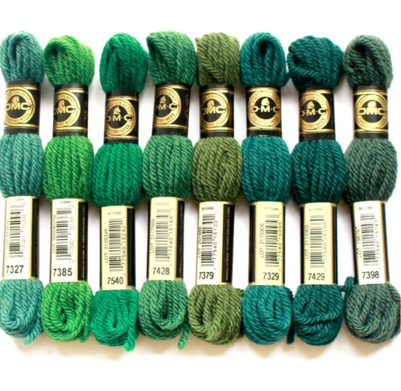 DMC 羊毛針刺繡線 39 色套裝 第4張的照片