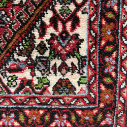 ●4周年記念SALE●送料無料●ザンジャン絨毯　No.16　トライバルラグ・民族系・部族・玄関マット 6枚目の画像