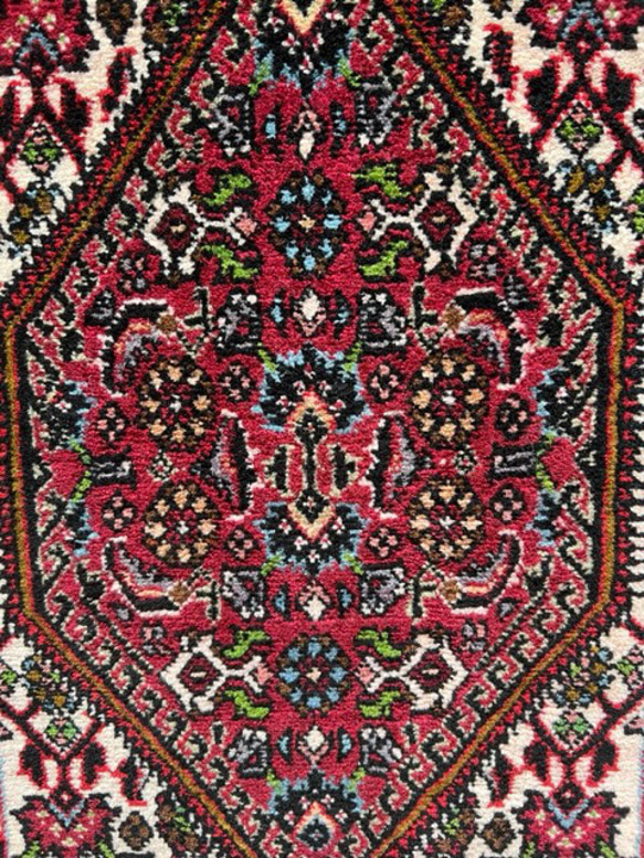 ●4周年記念SALE●送料無料●ザンジャン絨毯　No.16　トライバルラグ・民族系・部族・玄関マット 4枚目の画像
