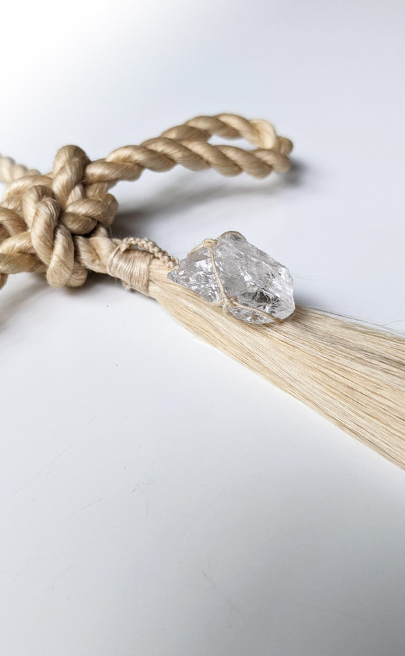 アイスデビルクリスタルの精麻飾り 