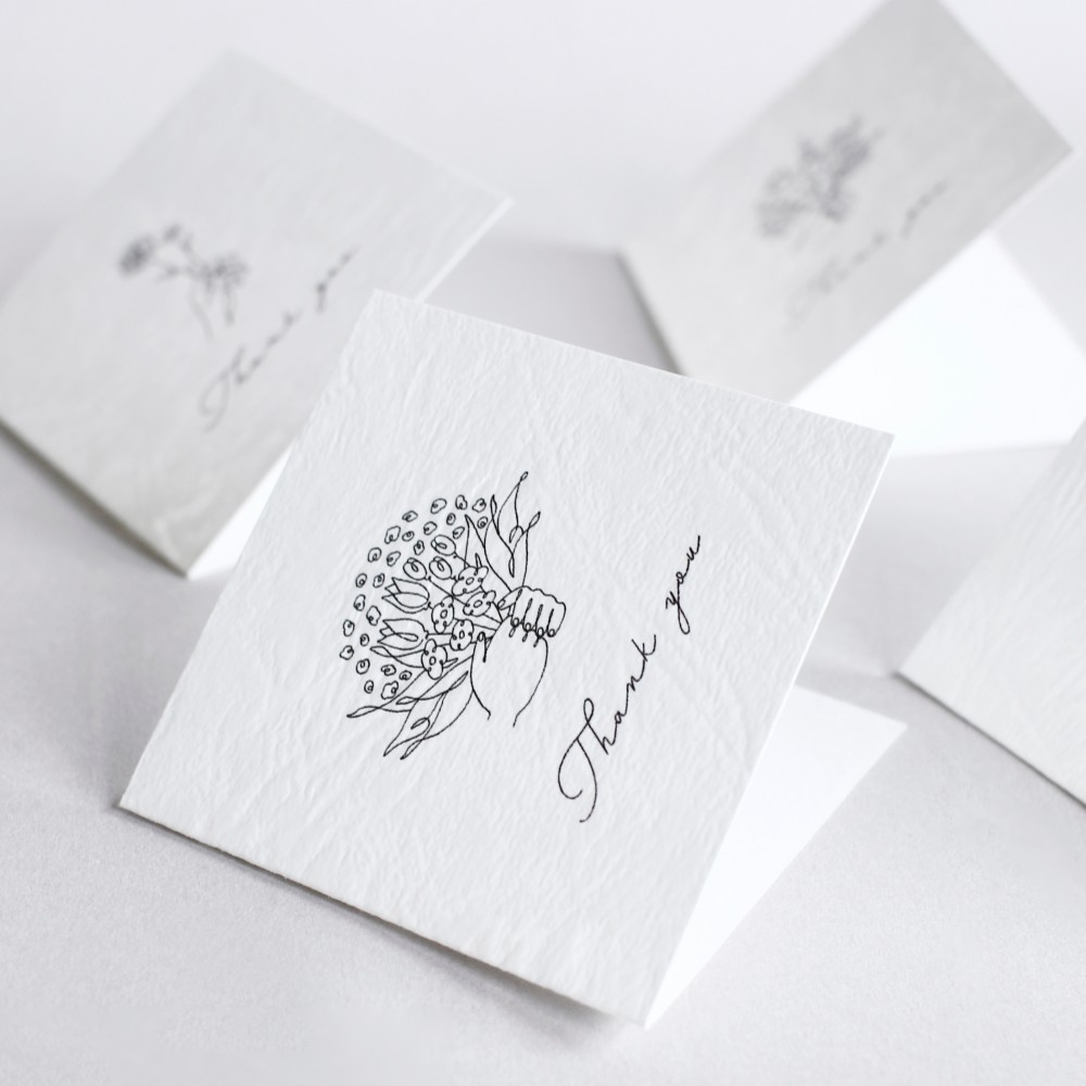 高岡ミロ 直筆メッセージ入り二つ折りカード 高岡ミロ 直筆メッセージ入り二つ折りカード