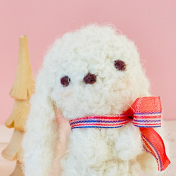 綿菓子みたいなうさぎのコットン 6枚目の画像