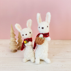 木の実を持った、うさぎのゆきちゃん 9枚目の画像