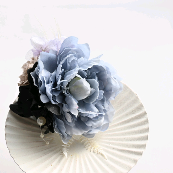 flower corsage＊ダリア＊卒業式　入学式　結婚式 1枚目の画像