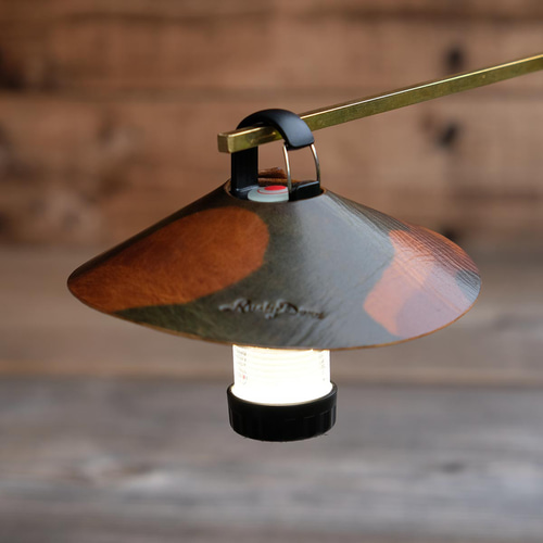 迷彩】LEDLENSER ML4用 レザーランプシェード（ランタンシェード