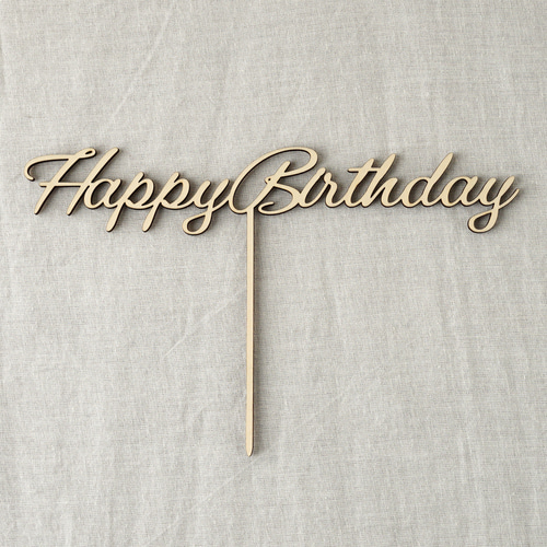 ケーキトッパー Happy Birthday ハッピーバースデー 誕生日