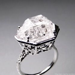 ハーキマーダイヤ リング / Herkimer Diamond Ring 4枚目の画像