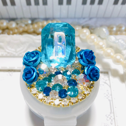 セール除外品・受注制作のみ❣️イニシャル入れられます❣️キラキラ 