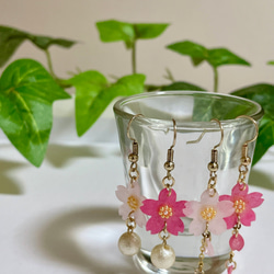 桜（さくら） ピアス（その他） の人気通販｜Creema(クリーマ