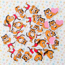 トラマッチョ 5種類 20枚入りフレークシール【手帳・日記・カレンダー