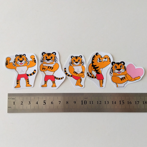 トラマッチョ 5種類 20枚入りフレークシール【手帳・日記・カレンダー