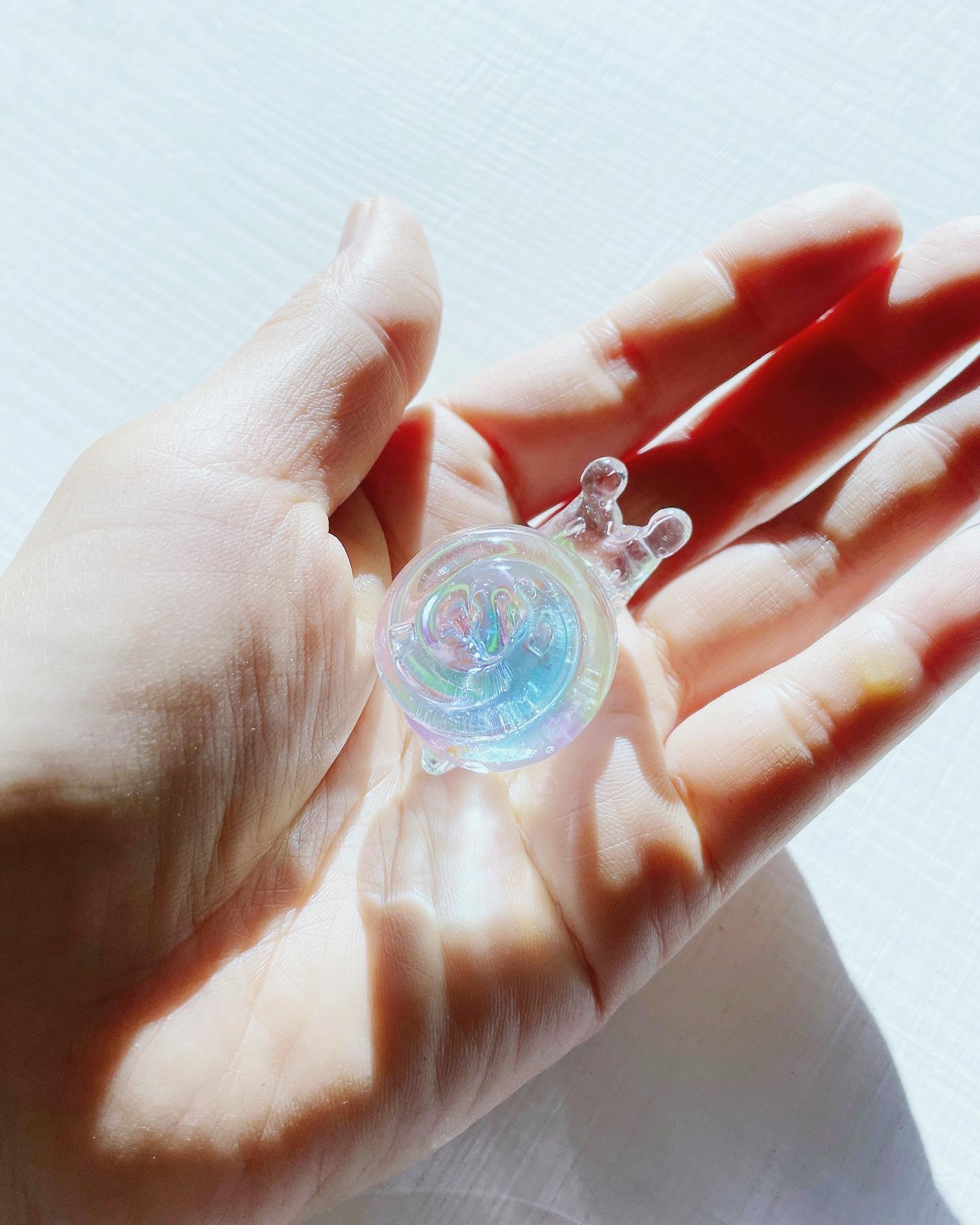 カラフルなガラス製カタツムリ Amazon.co.jp: オーナメント 絶妙なカラフルなカタツムリ