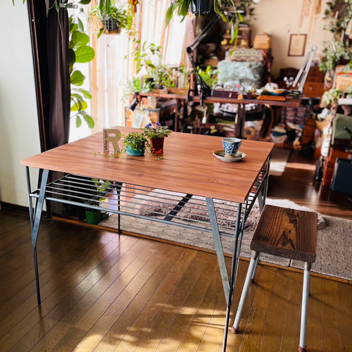 テーブル アイアン家具 男前 ハンドメイド オーダーメイド アイアン