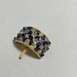 ガラスビーズを使ったポニーフック【トライアングル】 7枚目の画像