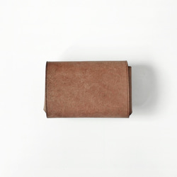 【ミニマムウォレット】本革 イタリアンレザー ミニ財布 小型財布 ミニウォレット 6枚目の画像