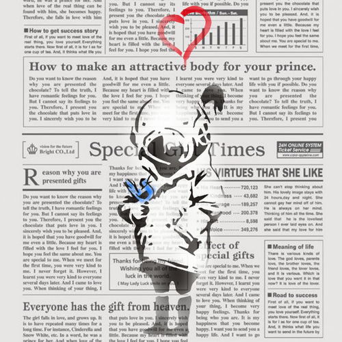 バンクシーの新聞まとめて バンクシー作品らしきネズミの絵 - Wikipedia