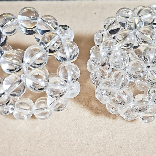 ベクトル平衡体　水晶　クリスタル　フラワーオブライフ ベクトル平衡体（フラワーオブライフ）