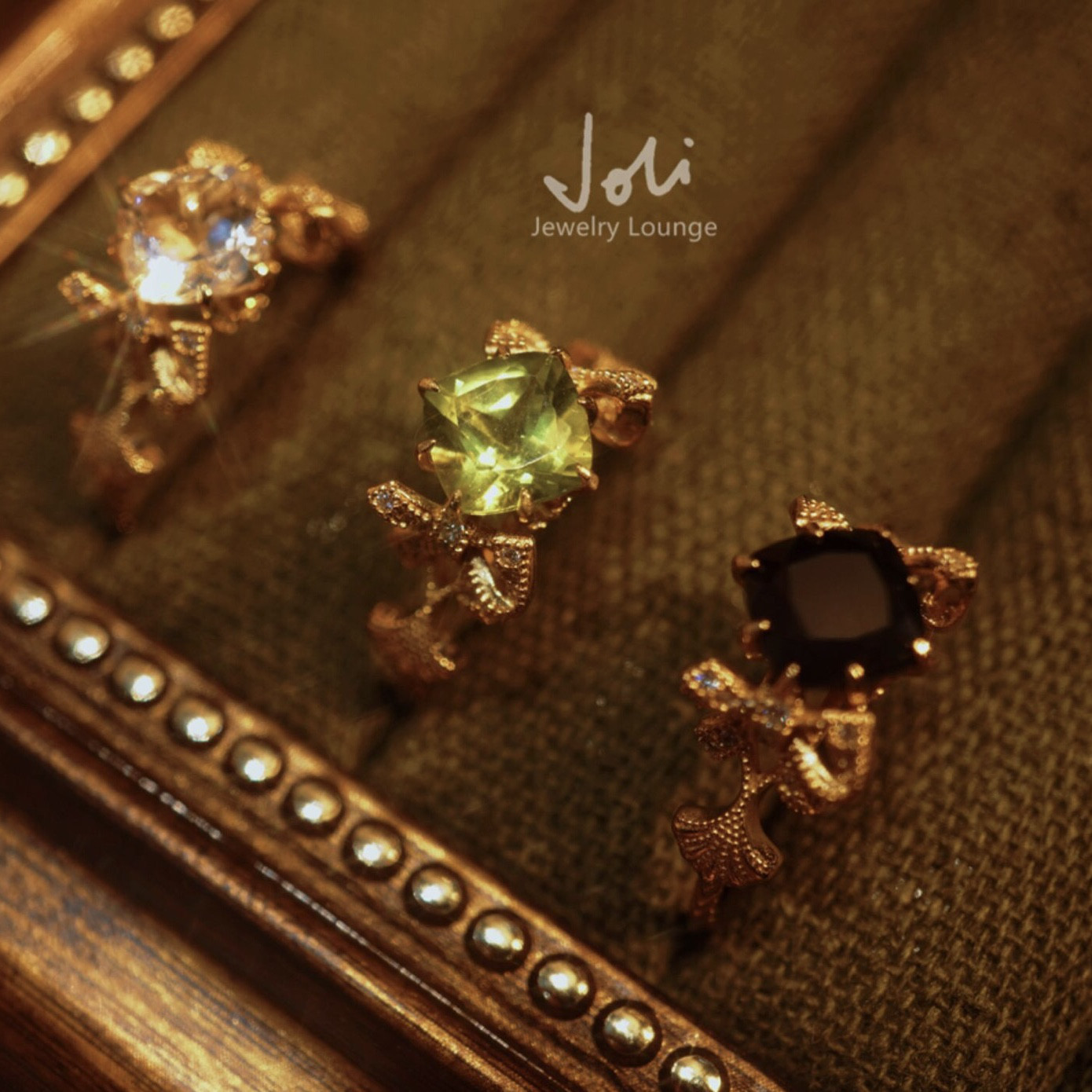 天然宝石 ブラックメノウ レトロ アート ミル打ち リング キラキラ ゴージャス 黒瑪瑙 アゲート 指輪 リボン