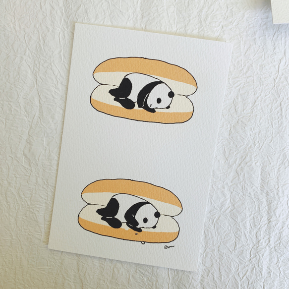 パンダのパンポストカードセット 3枚目の画像