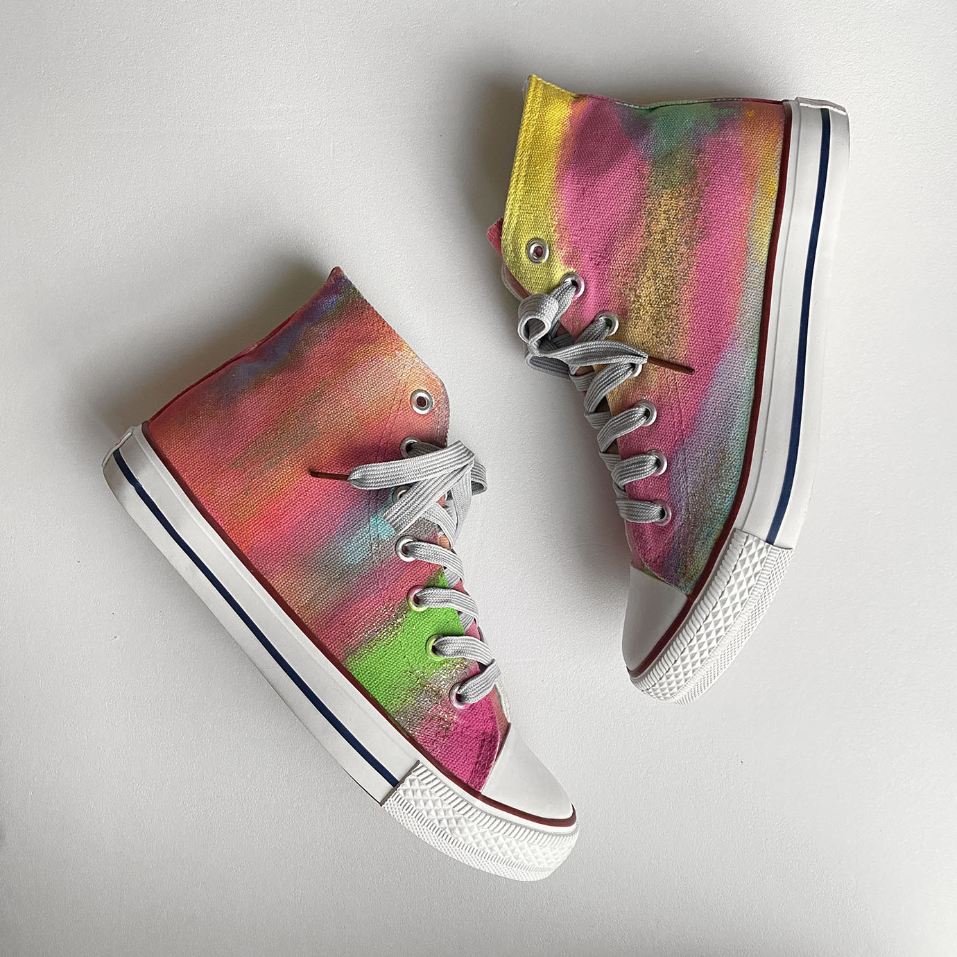 新品! Dior 21cmグラデーションハイカットスニーカー【No.13】 新品! Dior 21cmグラデーションハイカットスニーカー【No.13】