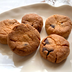 【低糖質&卵・乳・グルテンフリー】チョコチップクッキー 2枚目の画像
