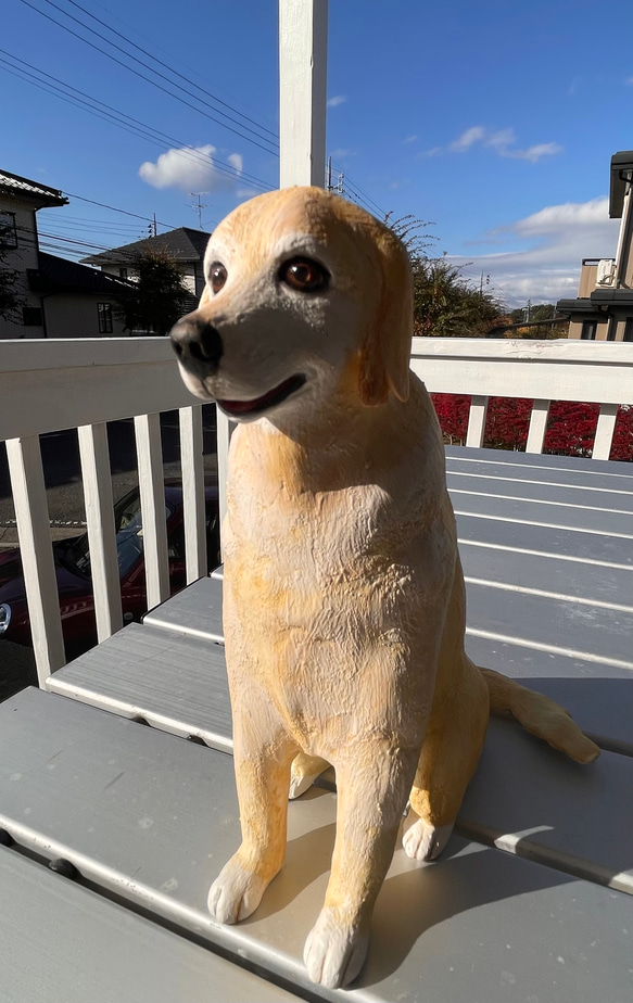 【オーダーメイド】ワンコモニュメント  愛犬オリジナル 世界に一つ 5枚目の画像
