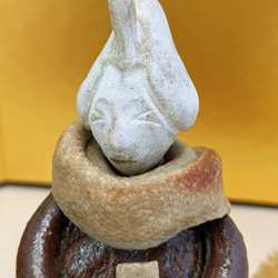 陶製変わり雛　「お笑い福の神様」　漫才雛 6枚目の画像