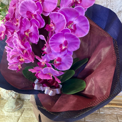 光触媒　人工観葉植物　ウォールグリーン　フェイク　フラワー　胡蝶蘭8250 4枚目の画像