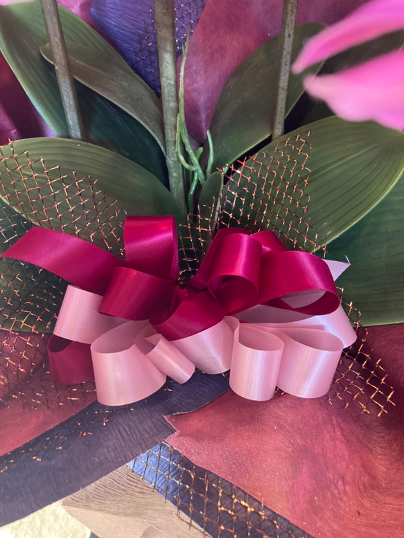 光触媒　人工観葉植物　ウォールグリーン　フェイク　フラワー　胡蝶蘭8250 6枚目の画像