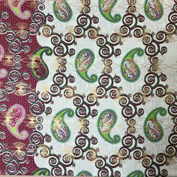 WOODIN アフリカ プリント生地 コットン 「魅了 attraction 」 4枚目の画像