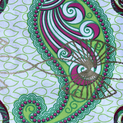 WOODIN アフリカ プリント生地 コットン 「魅了 attraction 」 11枚目の画像