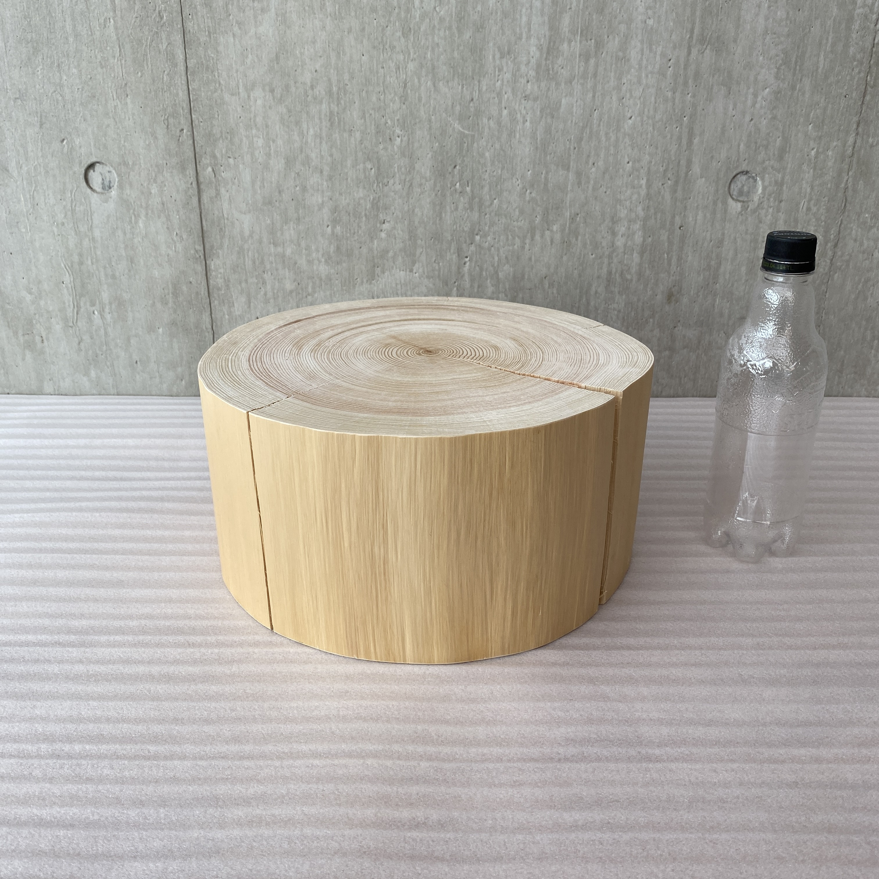 【ひのきの切り株プレート】アクセサリー置き ピアス 時計 天然石 ディスプレイ オブジェ フラワー 植物置き テーブル