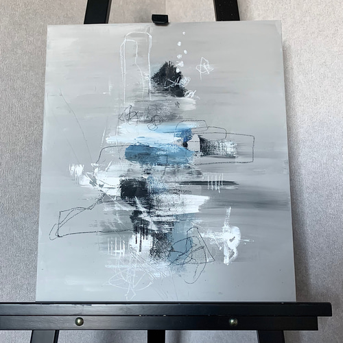現代アート 53×45.5㎝ モダンアート 絵画 原画 抽象画 アート