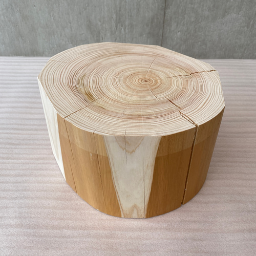 ヒノキの切り株 プレート アクセサリー置き ディスプレイ  檜 ひのき フラワー ヒノキの切り株 プレート アクセサリー置き ディスプレイ 檜 ひのき