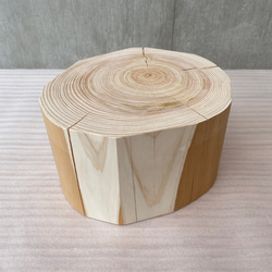 【ハート型のヒノキの切り株プレート】アクセサリー ディスプレイ オブジェ 植物 Amazon.co.jp: ハート型のヒノキの切り株プレートアクセサリー